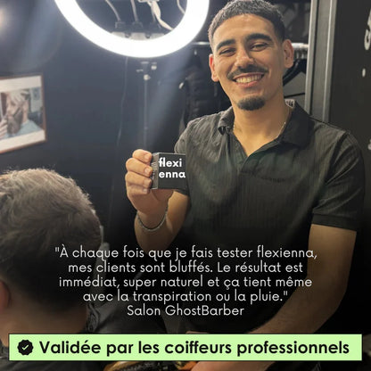 Poudre Capillaire Flexienna™ – Camouflez instantanément les zones sans cheveux